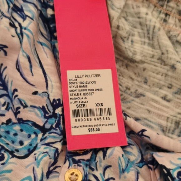 NWT Lilly Pulitzer Essie Dress XXS, XS, S - Picture 11 of 13